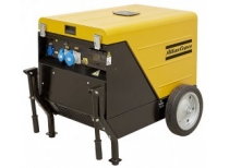 Дизельный генератор Atlas Copco QEP S10 на шасси с АВР